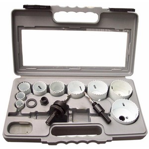 Our Bi-Metal Hole Saw Sets give you great variety for less.
