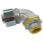 Malleable Liquid Tight Connectors - 90° - Insulated Throat