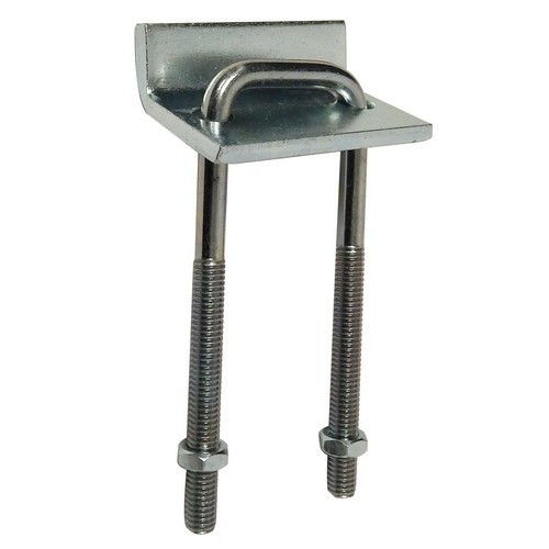 Strut to Beam Clamp with Square UBolt for 27/16 and 31/4 Channel