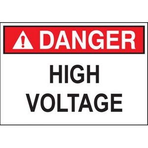 Adhesive-Backed Safety Signs