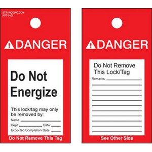 Hazard Lockout Tags