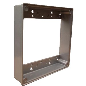 A seamless Two Gang Box Extension with Adapter Ring.