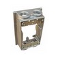 Weatherproof One Gang Flanged Box Extension Adapter - 4 Outlet Holes