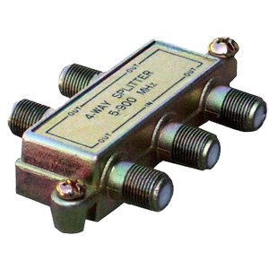 Larger 4 Way Splitters for big applications.