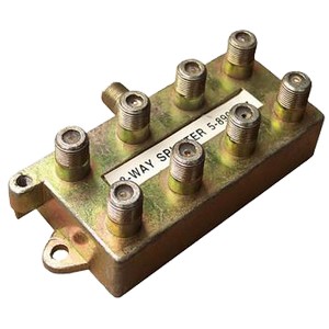 Our biggest 8 Way Splitters for huge networks.