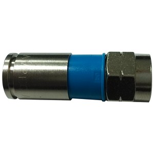Our F Male Connector is weatherproof for outdoor use.