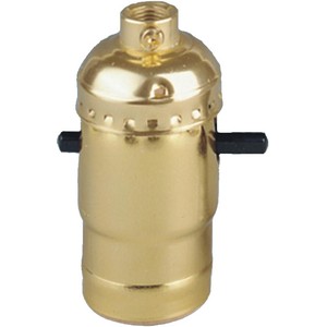 A basic Push through style Lamp Holder.