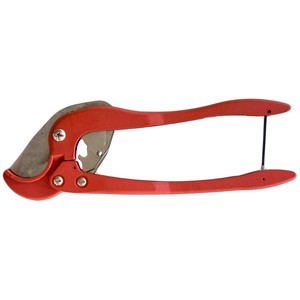 A special ratchet action Pipe Cutter for Two Inch PVC.