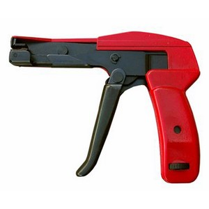 This pistol style Metal Cable Tie Gun is easy to use.