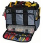 Our easy search Polyester Bag comes with with a plastic tool tray for greater organization.
