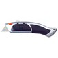 Use this Curved Handle Utility Knife for comfort and cutting ease.