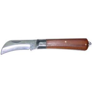 This Pocket Knife features a Sheepfoot Slitting Blade for tough cable and wire.
