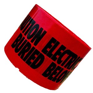 High-Vis Underground Wire Tape
