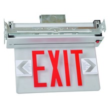 Edge Lit LED Exit Sign