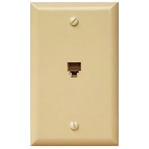 A flame-retardant Phone Cable Jack.