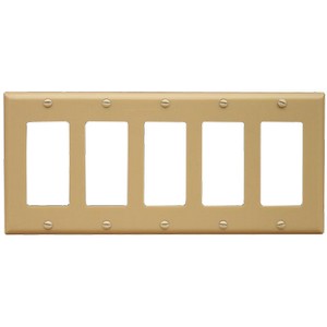 5 Gang Wall Plate Decorator