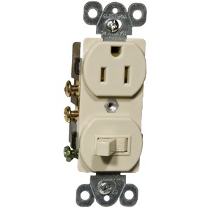 Single Pole Switch Receptacle