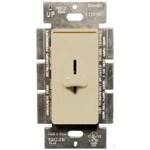 This Slide Dimmer installs quickly and looks great.