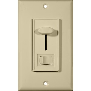Slide Dimmer with on/off Switch for greater versatility.