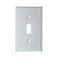 430 Stainless Steel Wall Plates 1 Gang Toggle Switch