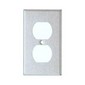 430 Stainless Steel Wall Plates 1 Gang Duplex Receptacle