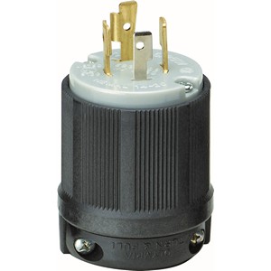 Male Twist Lock Plug for almost any generator.