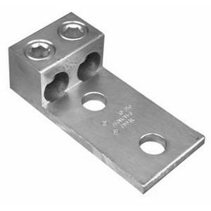 Simple to install Two Hole Aluminum Conductors.