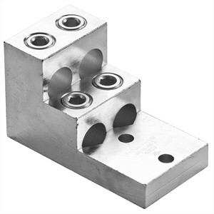 Aluminum alloy Panelboard Lug with 4 Conductors.