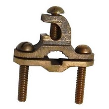 Copper Ground Clamp - Lay-In Direct Burial - Parallel