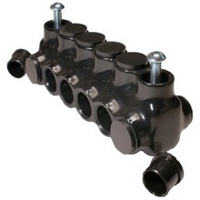 Our Dual Entry Connector makes quick work of electrical connections.