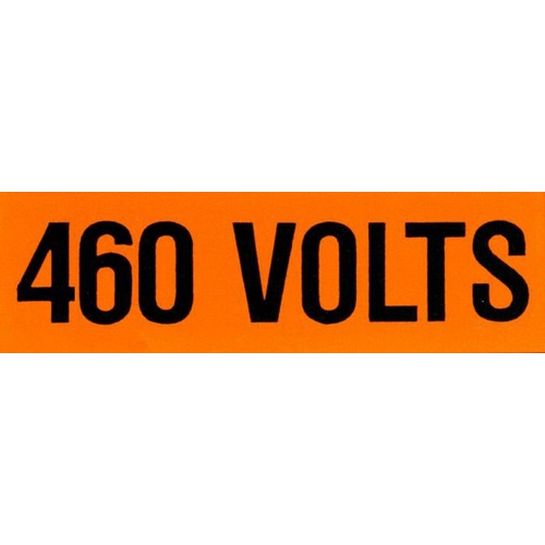 Voltage Markers (1) 120V (5 Pack)