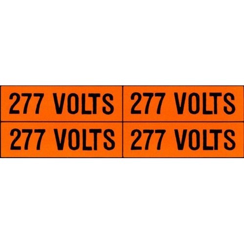 Product image for MOR 21378 Voltage Markers (4) Three