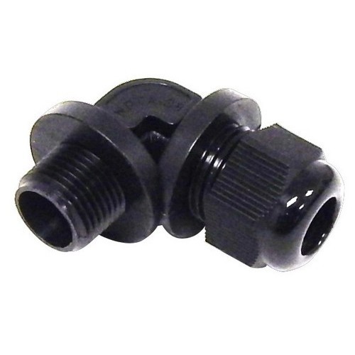 Morris 22258 Multi Conductor Cable Gland 0.142-0.205 Cable Size 3 Holes Nylon 1 Thread Size NPT Thread 