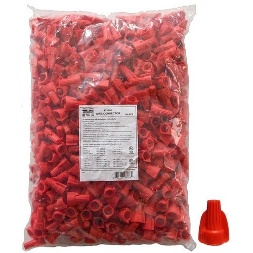 Product image for MOR 23186 Wnged Twst Cons Red Bagge
