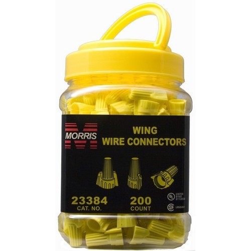 Product image for MOR 23384 Winged Twist Conns Yellow