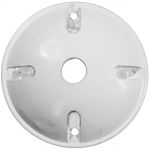 4" Round Weatherproof Covers 1H1/2" Wht