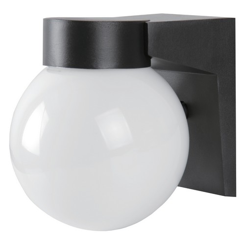 LED Globe EntryWay Light 9W 4000K Black