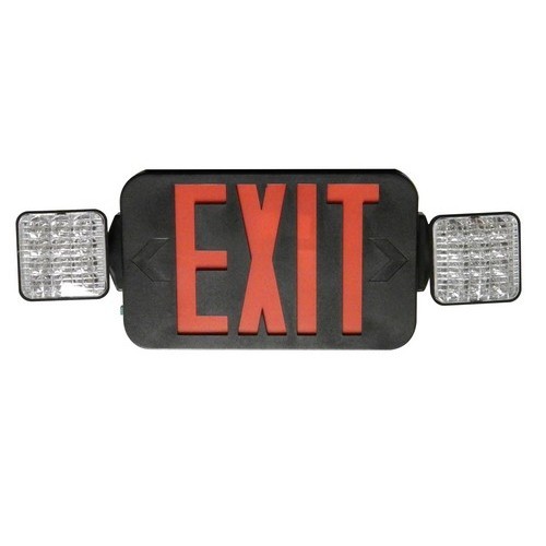 Product image for MOR 73433 SqHd LED Cmb Ext/Emrg Lgt