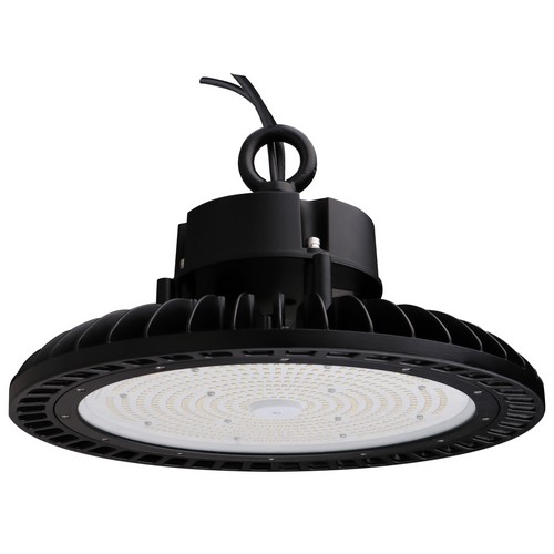 LED UFO High Bay Gen 5 Economy 200W 27,250 Lumens 120-277V - Our Next Generation in warehouse, manufacturing and other Lo Bay and High Bay fixture applications LED UFO High Bay Gen 5 Economy 200W 27,250 Lumens 120-277V features include: 1-10V Dimming SMD 2835 LEDs Beam Angle: 113° Input Voltage: 120