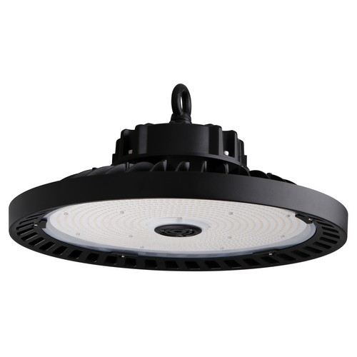 LED UFO High Bay Gen 5 Economy 300W 43,272 Lumens 340-480V - Our Next Generation in warehouse, manufacturing and other Lo Bay and High Bay fixture applications LED UFO High Bay Gen 5 Economy 300W 43,272 Lumens 340-480V features include: 1-10V Dimming SMD 2835 LEDs Beam Angle: 113° Input Voltage: 347
