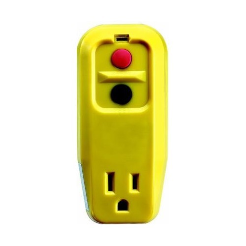 Product image for MOR 89002 Single Portable GFCI Adap