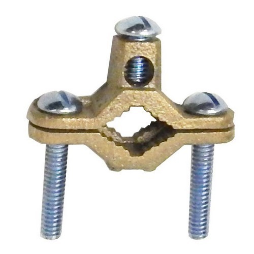 Copper Ground Pipe Clamps 1/2" -1"