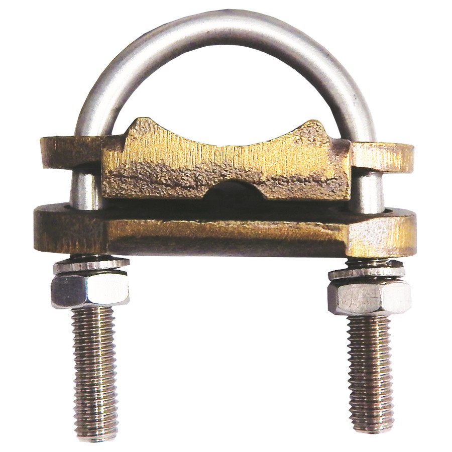 Product image for MOR 91737 CU Gnd Clmp U Bolt 1 Cndt