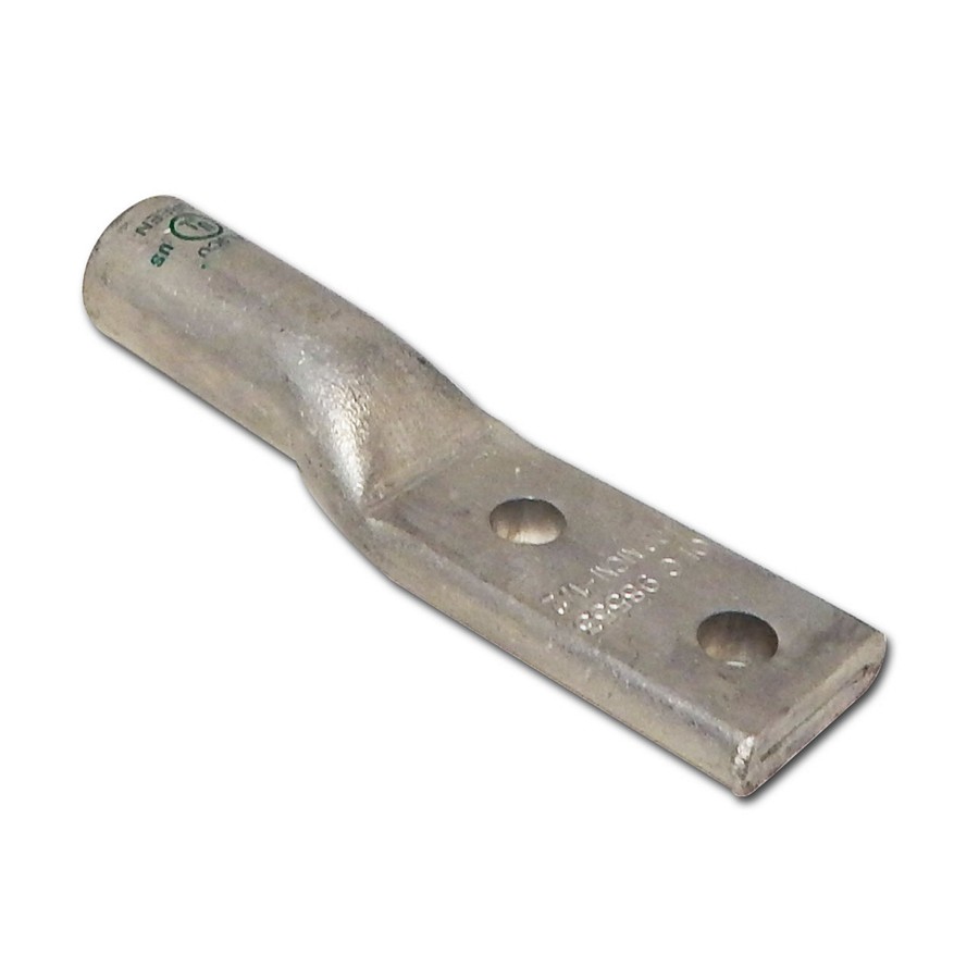 #2 Awg Wire Range 3/8 Stud Size Copper 2 Holes 1 Hole Spacing Hole Spacing Morris 94140 Morris Products 94140 Short Barrel Compression Lug #2 Awg Wire Range 3/8 Stud Size Copper 2 Holes 1 Hole Spacing Hole Spacing Morris 94140 Morris Products 94140 Short Barrel Compression Lug