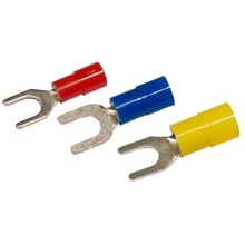 100-Pack Morris Products Morris 11846 Nylon Insulated Blade Terminal .110 x .039 Tab 12-10 Wire Range